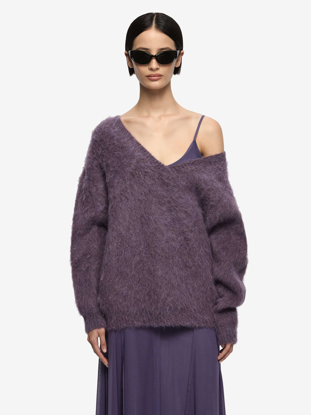 NOE OVERSIZED JUMPER - AMETHYST