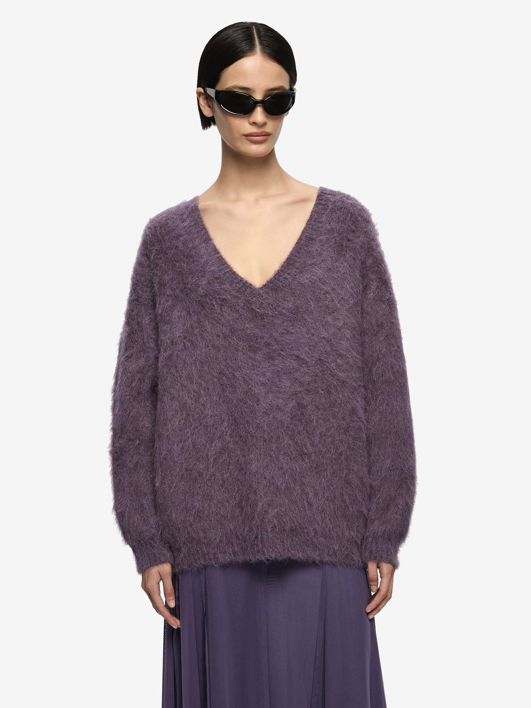 NOE OVERSIZED JUMPER - AMETHYST
