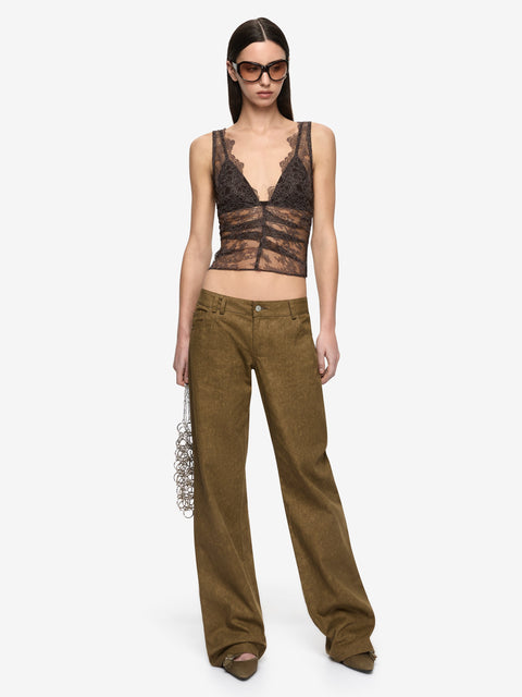 SILAS PANT - OLIVE