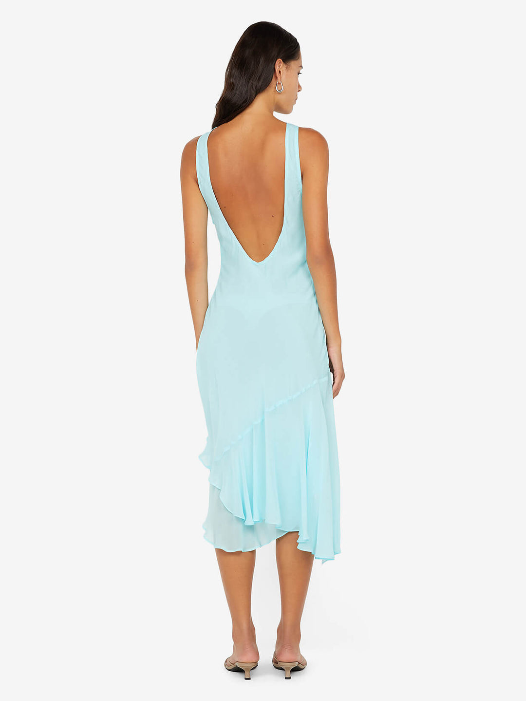 DANKA MIDI DRESS - TURQUOISE