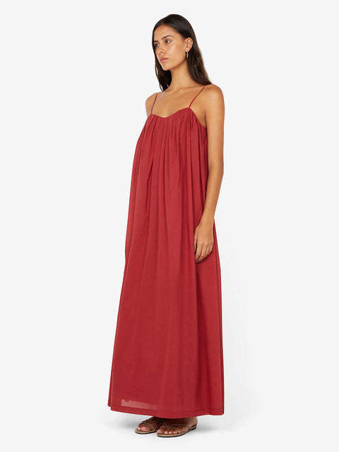 VIVIAN MAXI DRESS - CHERRY