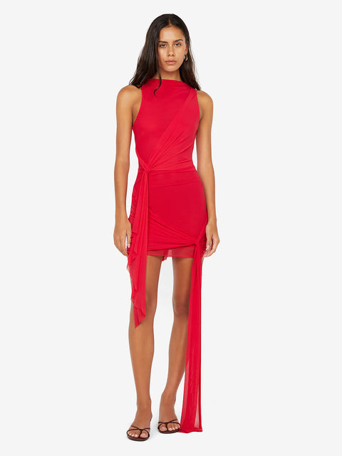 DEIJA MINI DRESS - STRAWBERRY