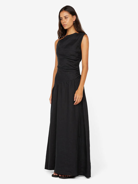 AUBREE MAXI DRESS - BLACK