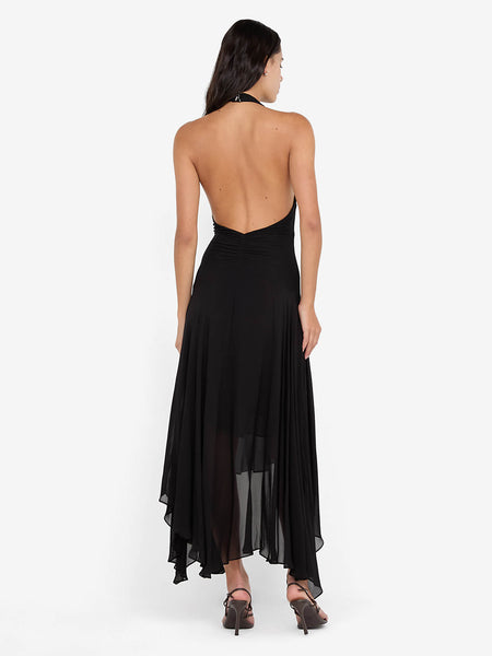 bec and bridge black wrap dress IDA WRAP MIDI Dress - Black