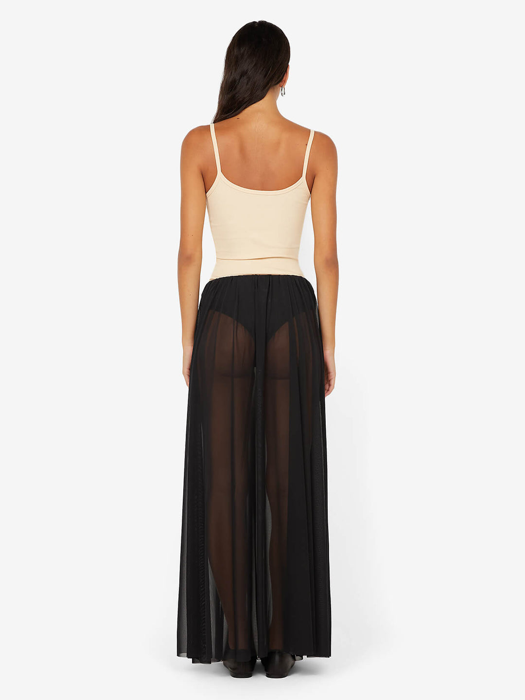 CAMILLE MAXI SKIRT - BLACK