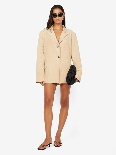 LYON JACKET - NOUGAT
