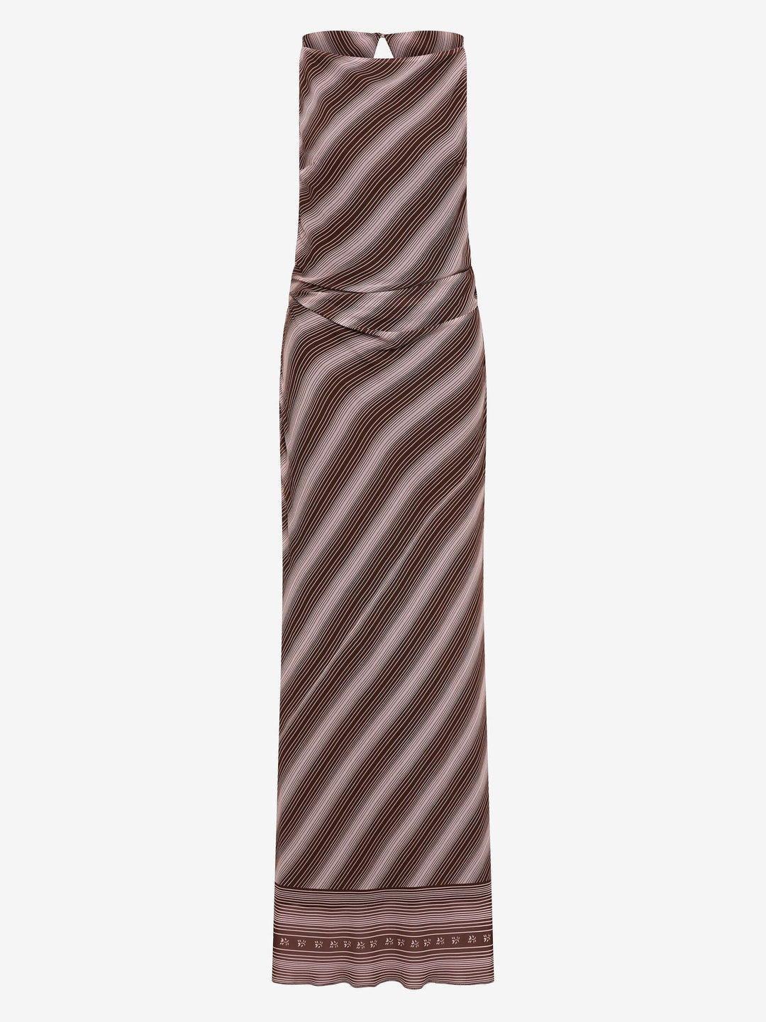 EVELY MAXI DRESS - GEO SCARF PRINT