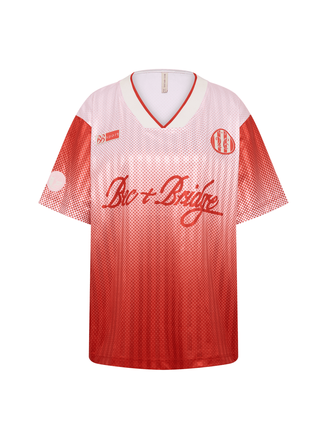 ZELIA JERSEY T SHIRT - FLAME OMBRE