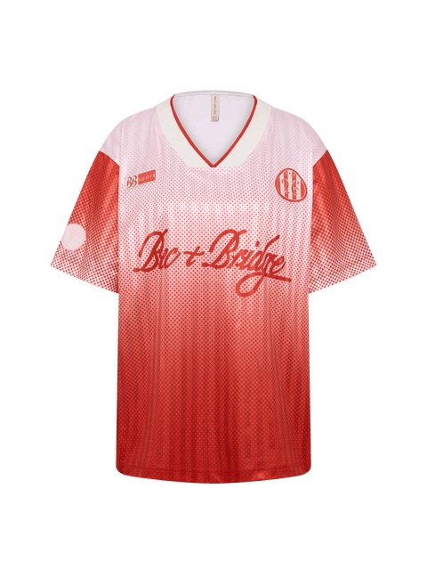 ZELIA JERSEY T SHIRT - FLAME OMBRE