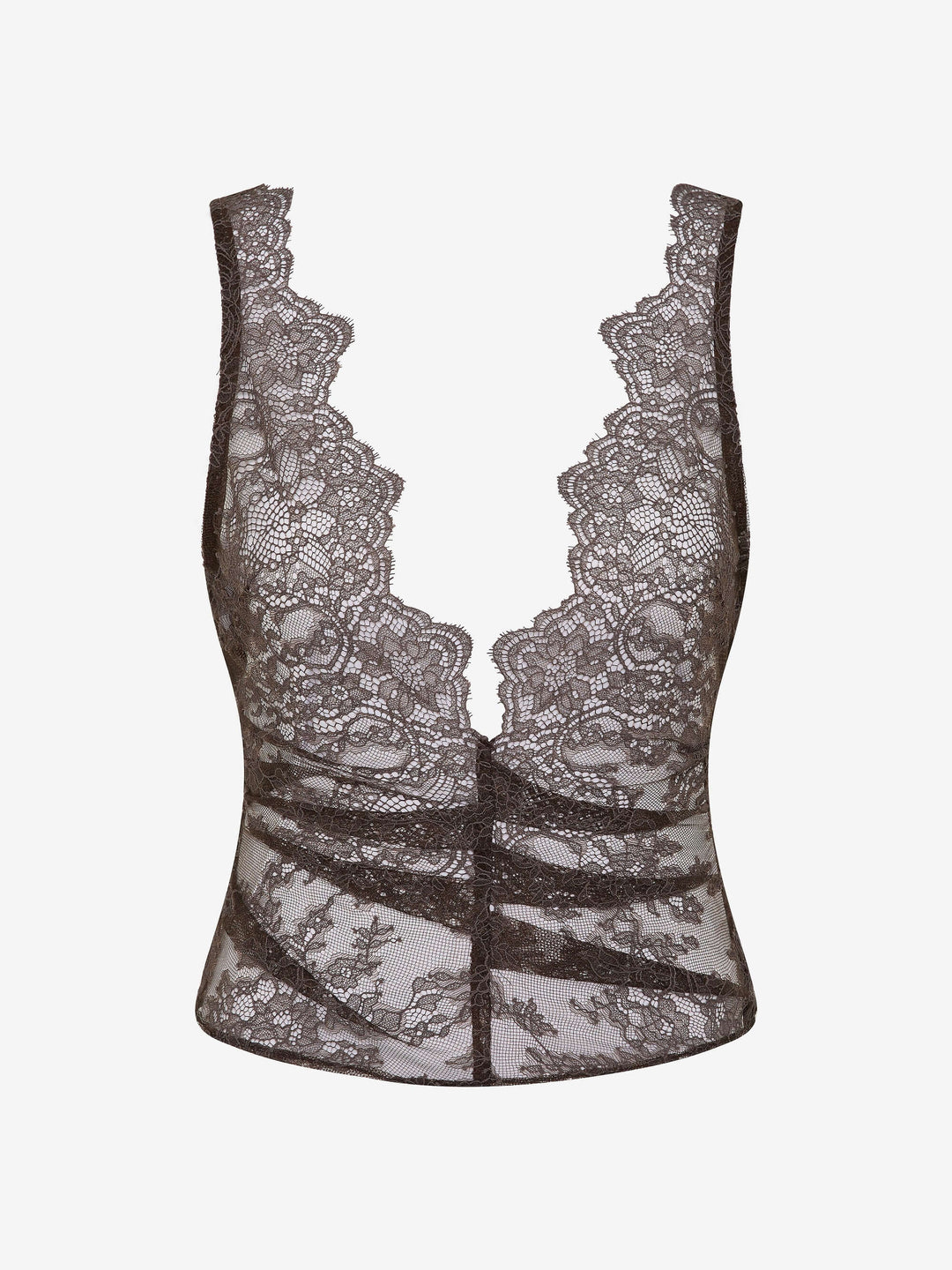 MARIKA TOP - COFFEE