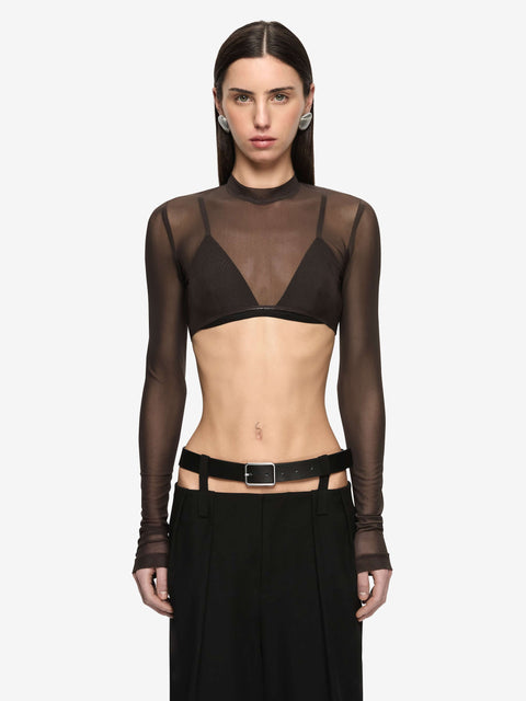 HENLEY BELT PANT - BLACK