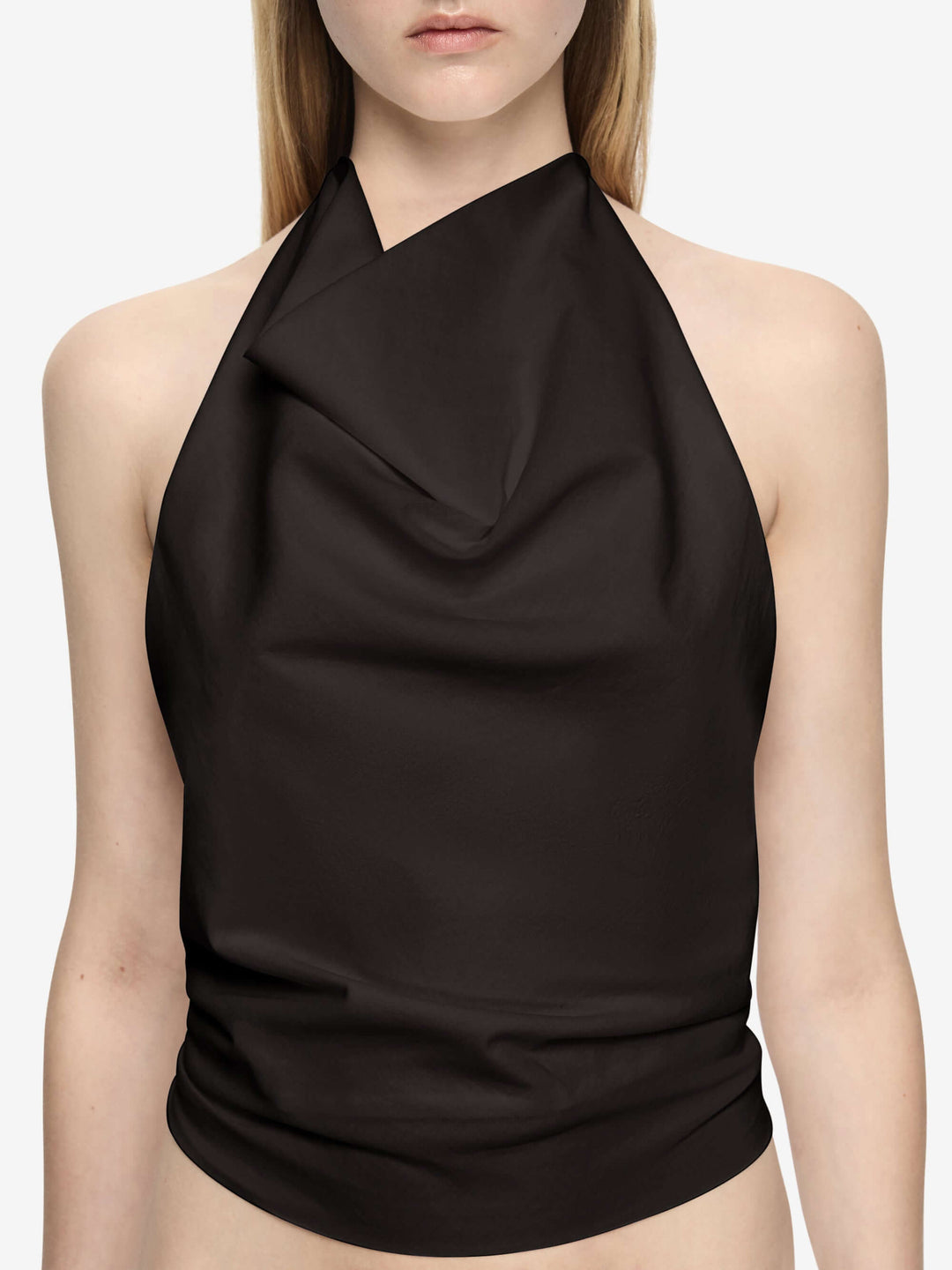 ARI HALTER TOP - SLATE