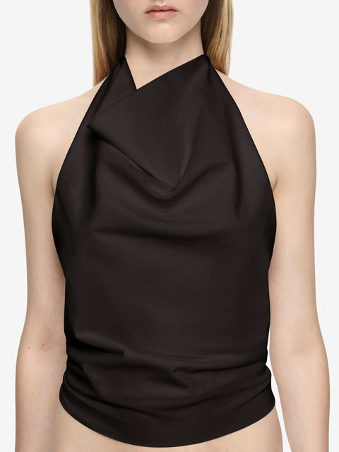 ARI HALTER TOP - SLATE