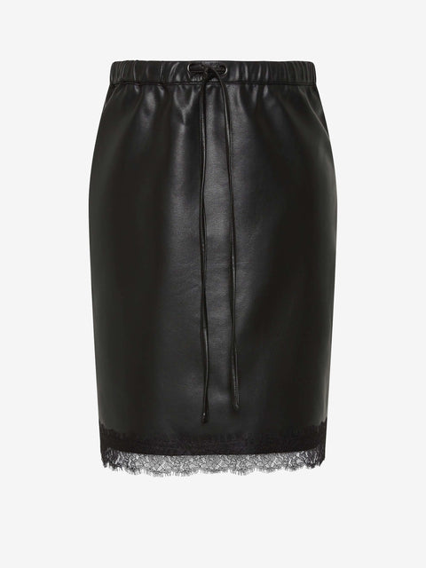 SAPHIRA MIDI SKIRT - BLACK