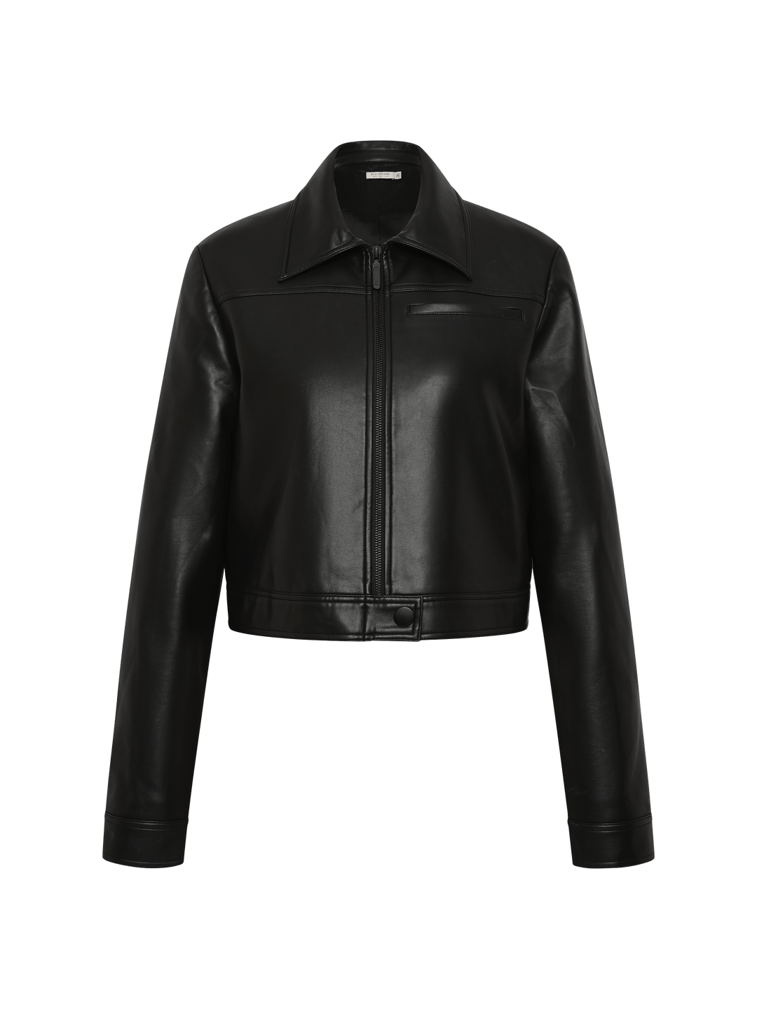 SAPHIRA CROPPED JACKET - BLACK