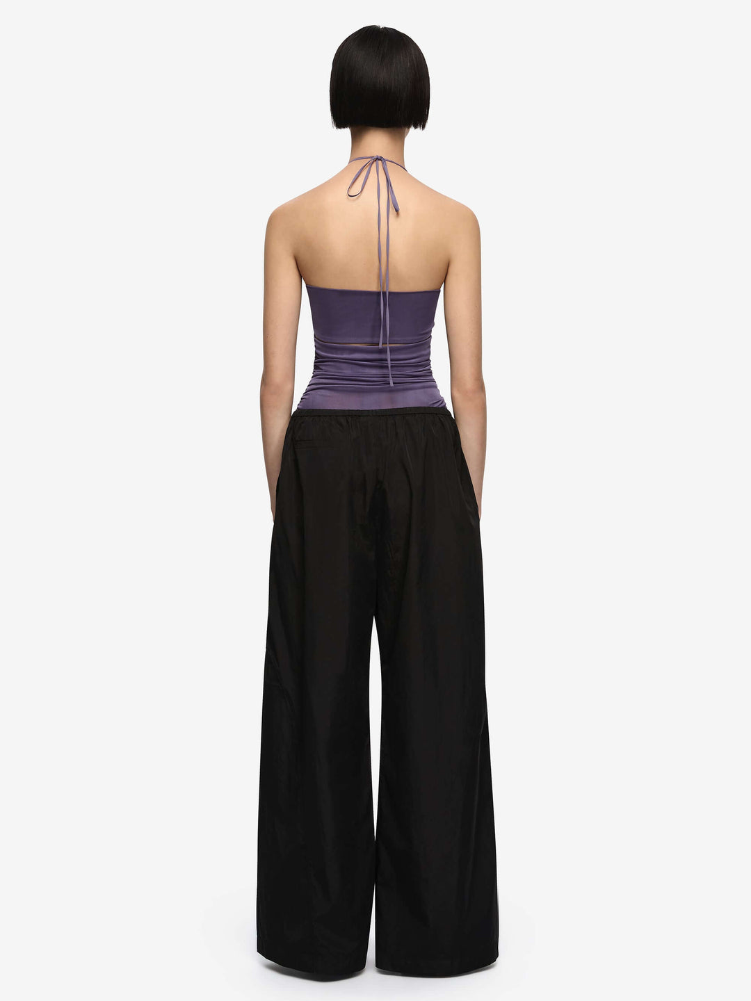 DELILA SPIRAL TOP - AMETHYST