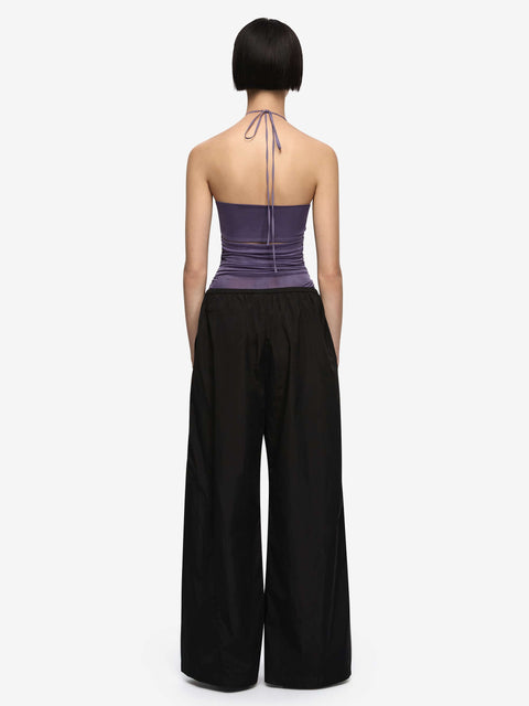 DELILA SPIRAL TOP - AMETHYST