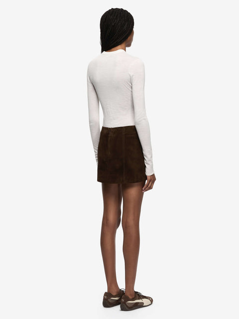 RUE LONG SLEEVE TOP - IVORY