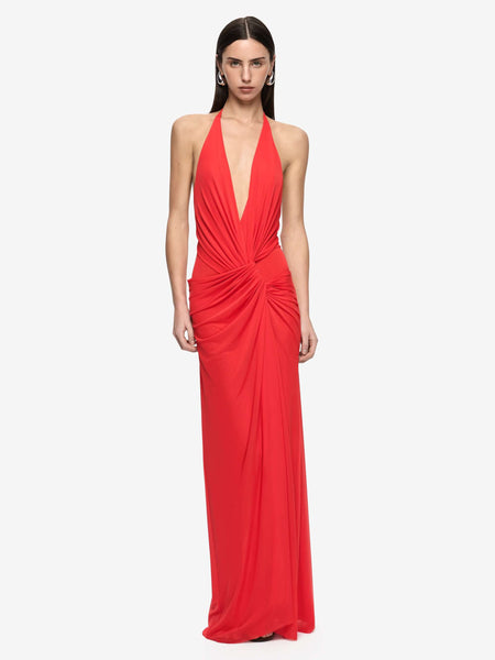 karina tuck midi dress - tangerine tangerine Karina Tuck Midi Dress in Lemon