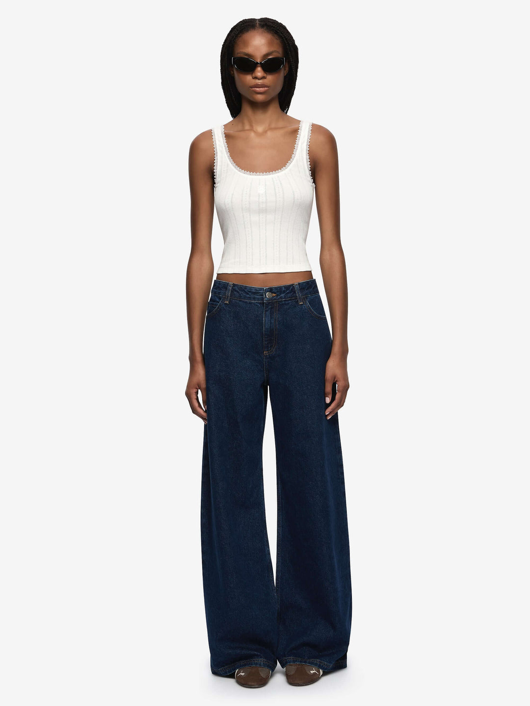 LACIE TANK - IVORY