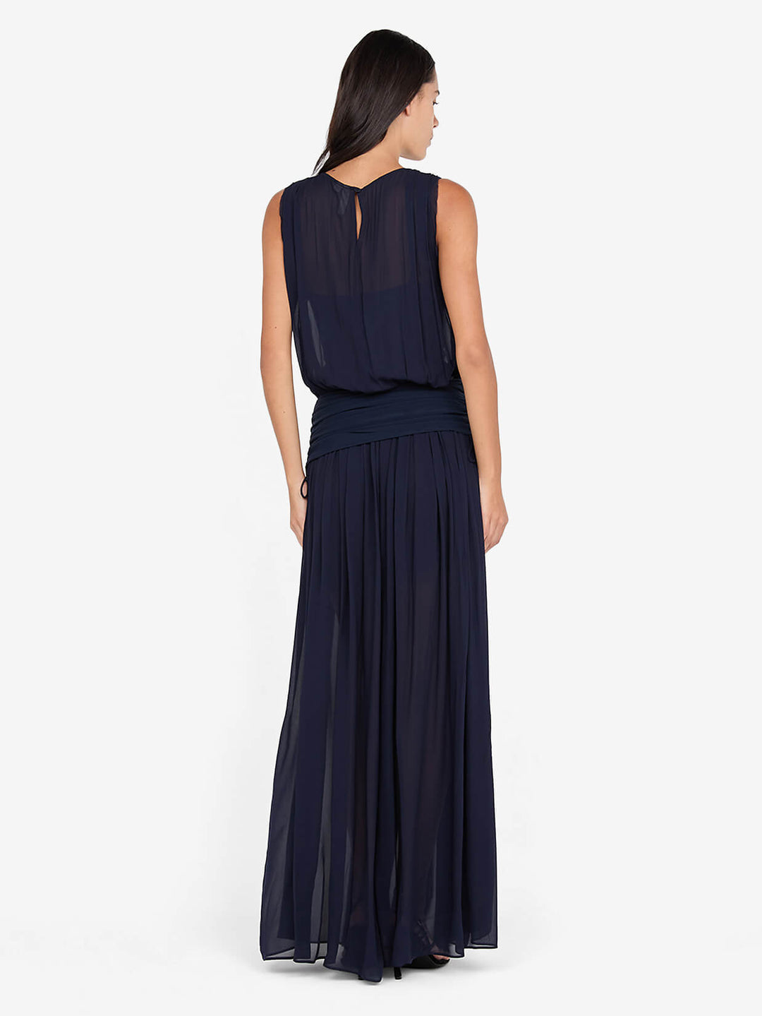 RHONE DROP WAIST DRESS - INK - BEC + BRIDGE RHONE DROP WAIST DRESS - INK - BEC + BRIDGE