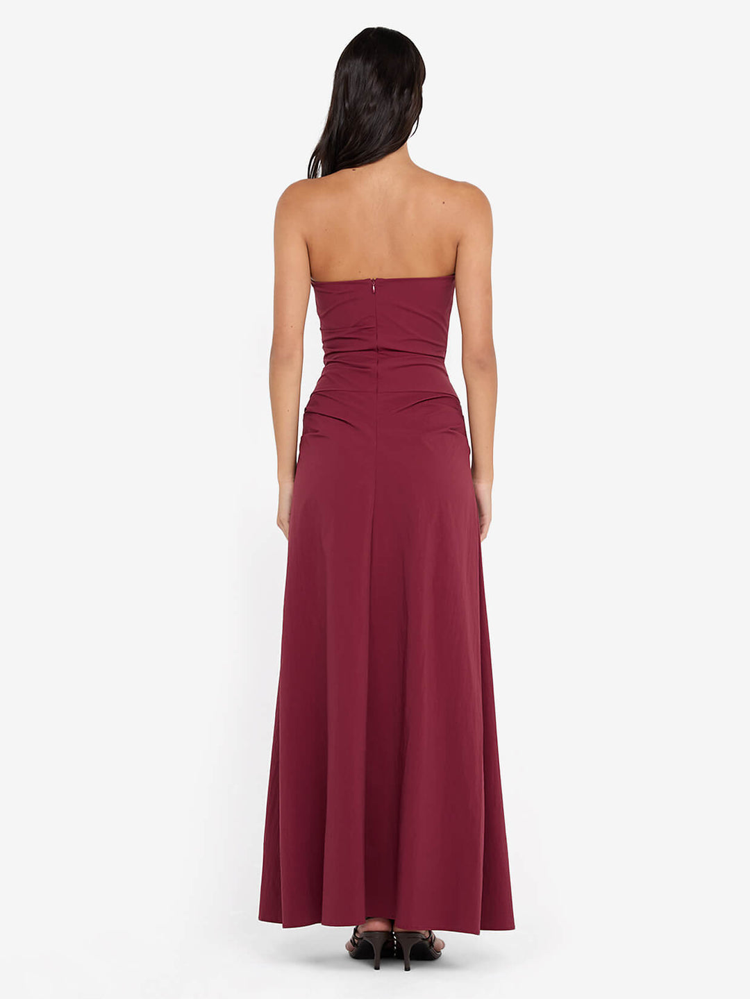 ANGELINA STRAPLESS MAXI DRESS - PLUM - BEC + BRIDGE ANGELINA STRAPLESS MAXI DRESS - PLUM - BEC + BRIDGE