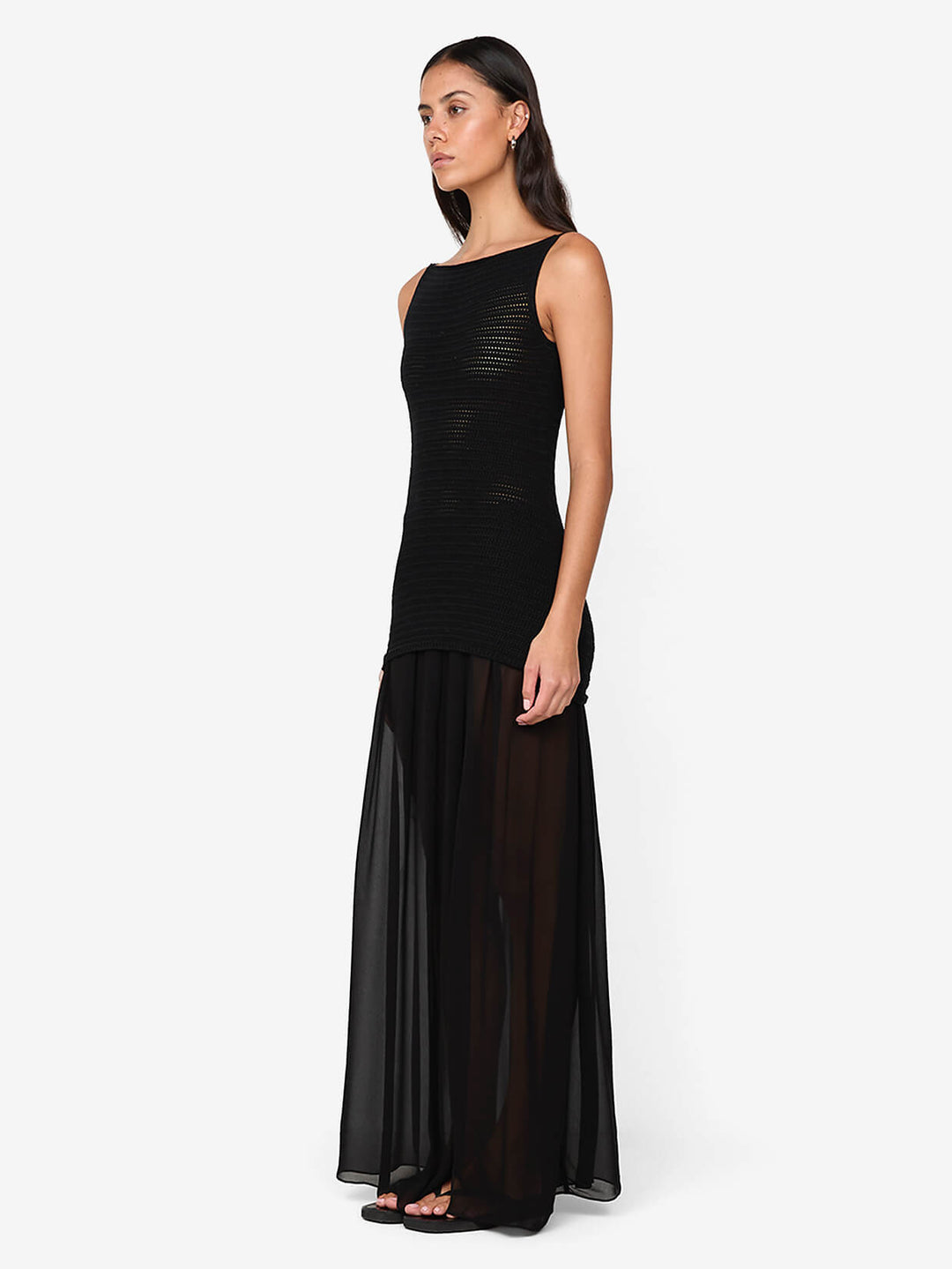 FILIPPA MAXI SKIRT - BLACK