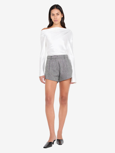 CARMELA ASYM TOP - IVORY