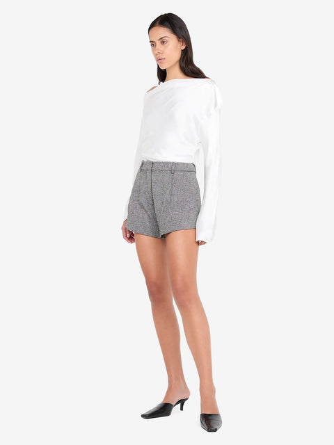 CARMELA ASYM TOP - IVORY