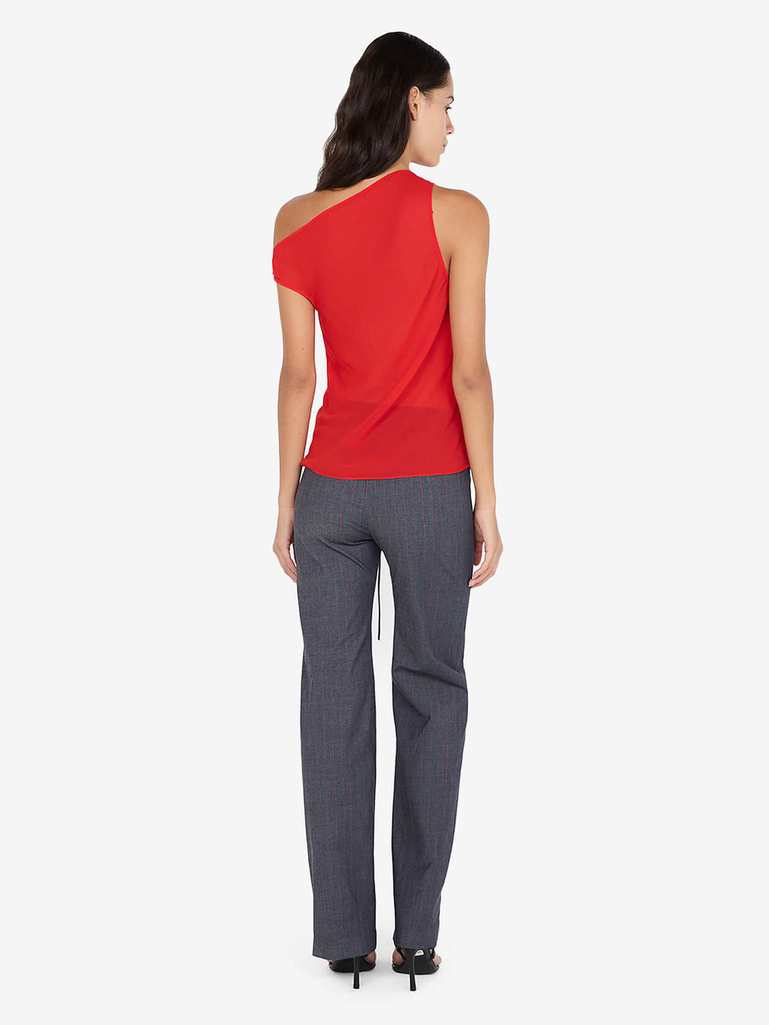 RHONE DRAPE TOP - CHILLI