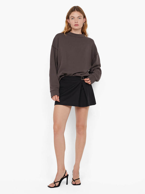 CARLSON MINI SKIRT - BLACK
