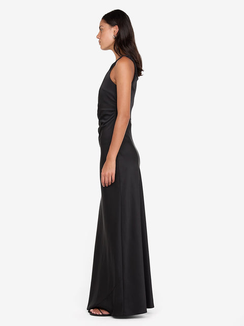 Lunetta Twist Strap Dress in Black by Bec + Bridge Bridesmaid