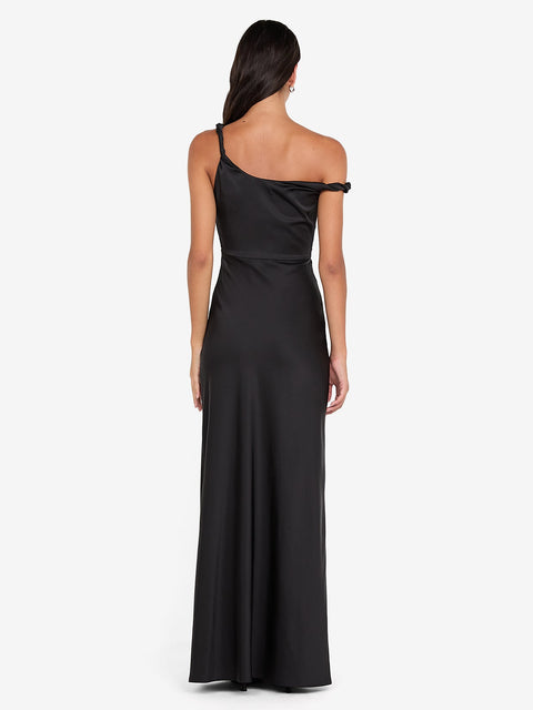 Lunetta Twist Strap Dress in Black by Bec + Bridge Bridesmaid
