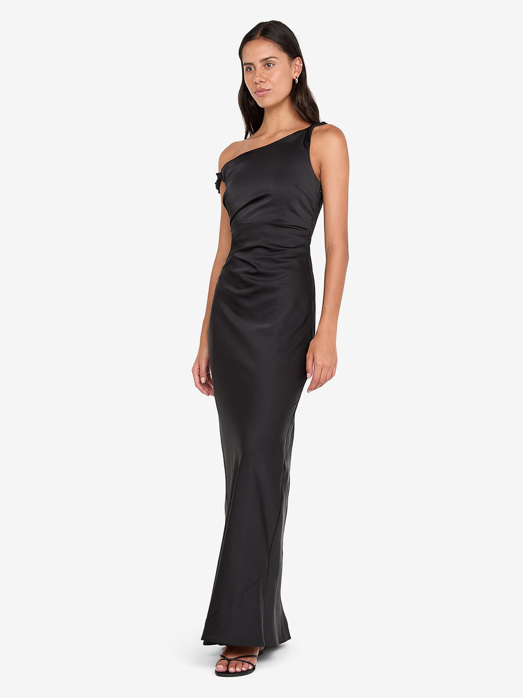 Lunetta Twist Strap Dress in Black by Bec + Bridge Bridesmaid