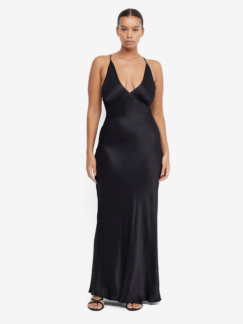 Moon Dance V Bridesmaids Maxi Dress in Black by Bec + Bridge