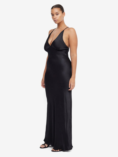 Moon Dance V Bridesmaids Maxi Dress in Black by Bec + Bridge