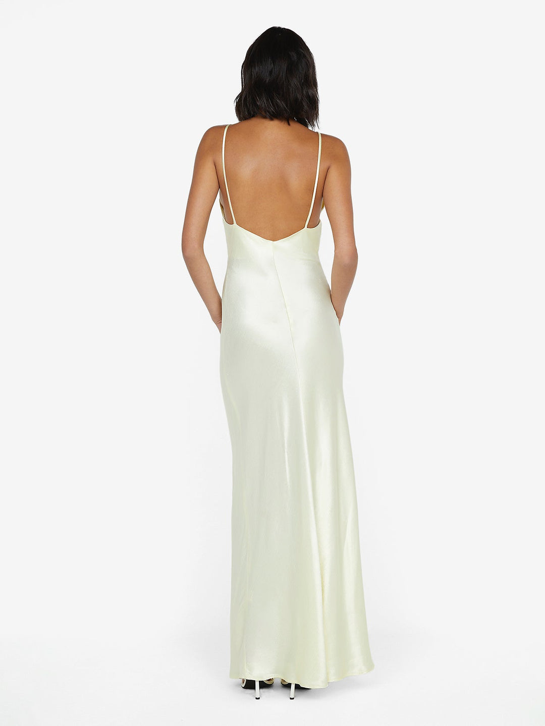 Moon Dance V Maxi Dress in ice yellow bridal dress by Bec+ Bridge