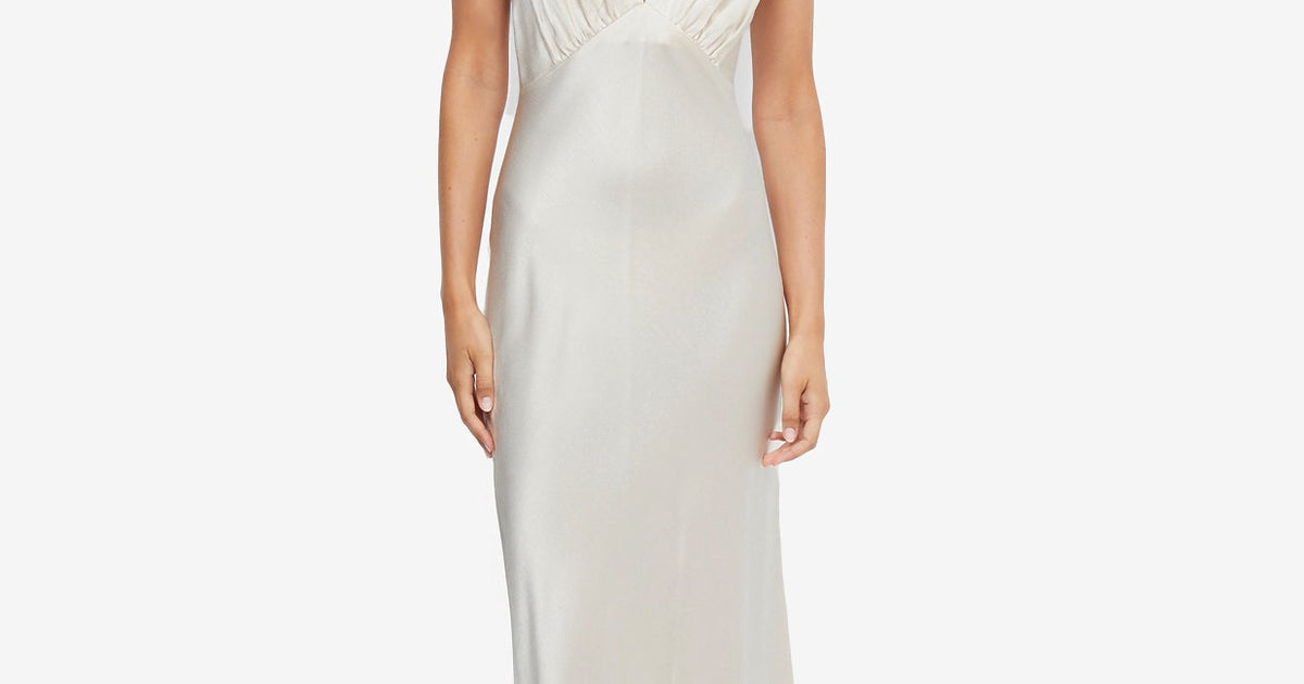 Moon Dance V Maxi Dress in Sand - BEC + BRIDGE