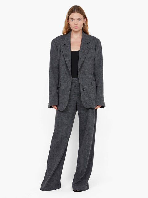 SHAE BLAZER  - CHARCOAL