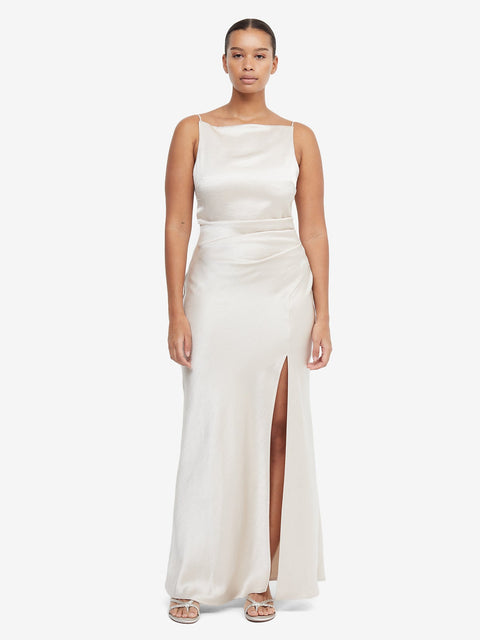 The Dreamer Maxi Bridesmaid Dress in Sand by Bec + Bridge