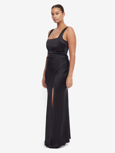 THE DREAMER SQUARE NECK DRESS - BLACK