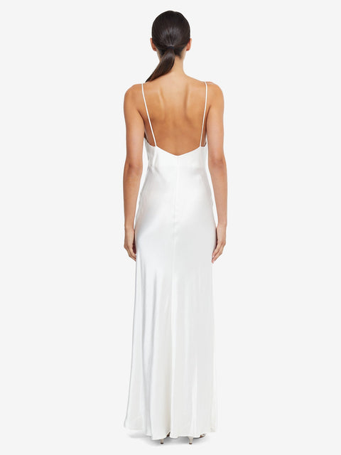 MOON DANCE V MAXI DRESS - IVORY