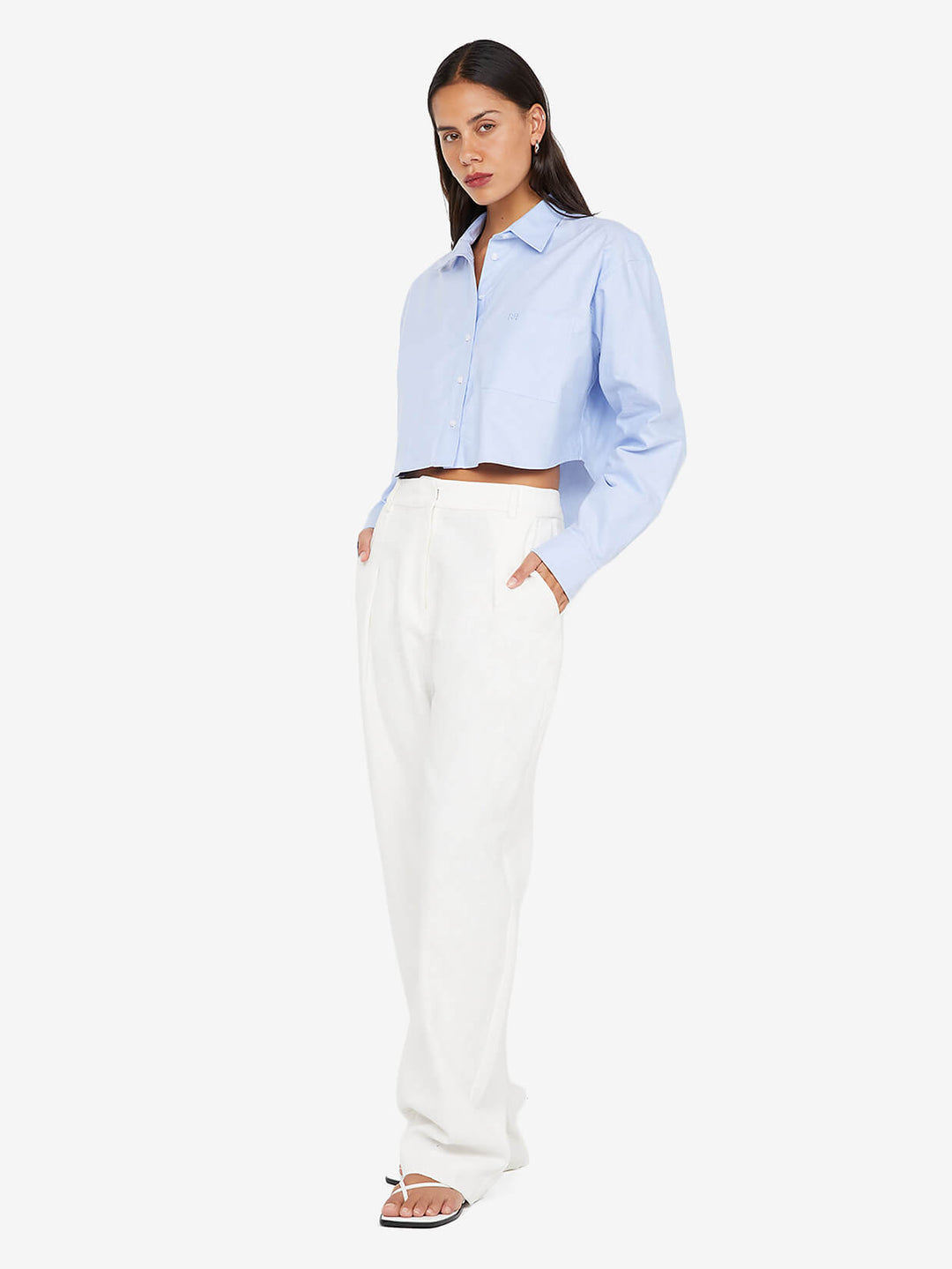 VERA SHIRT - CHAMBRAY BLUE