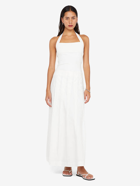 YANA MAXI SKIRT  - WHITE