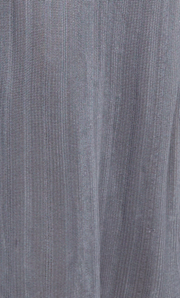 CONNER HALTER MAXI DRESS - CHARCOAL