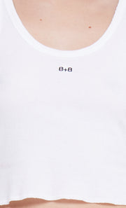 B+B RIB TANK - IVORY