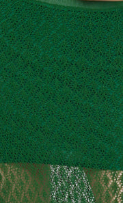 BREEZE MAXI SKIRT - PINE GREEN
