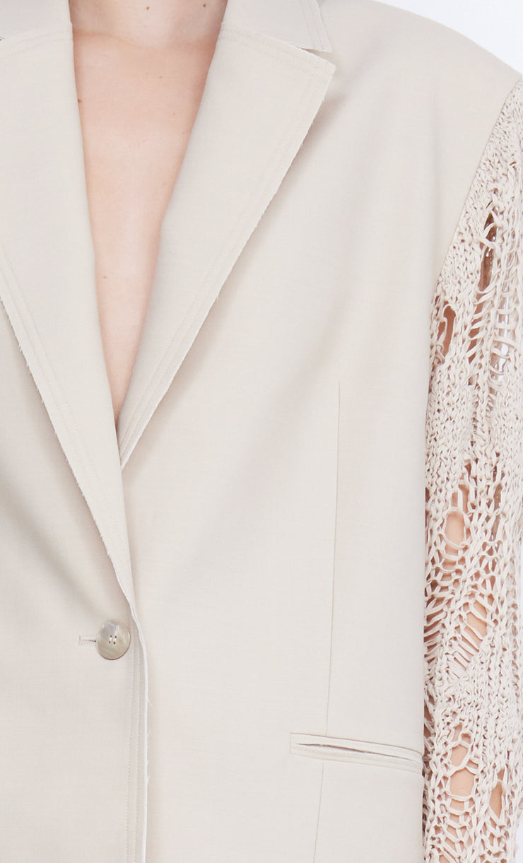 LYRA BLAZER - BONE
