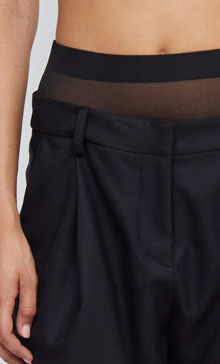 MASON SLOUCHED PANT - BLACK
