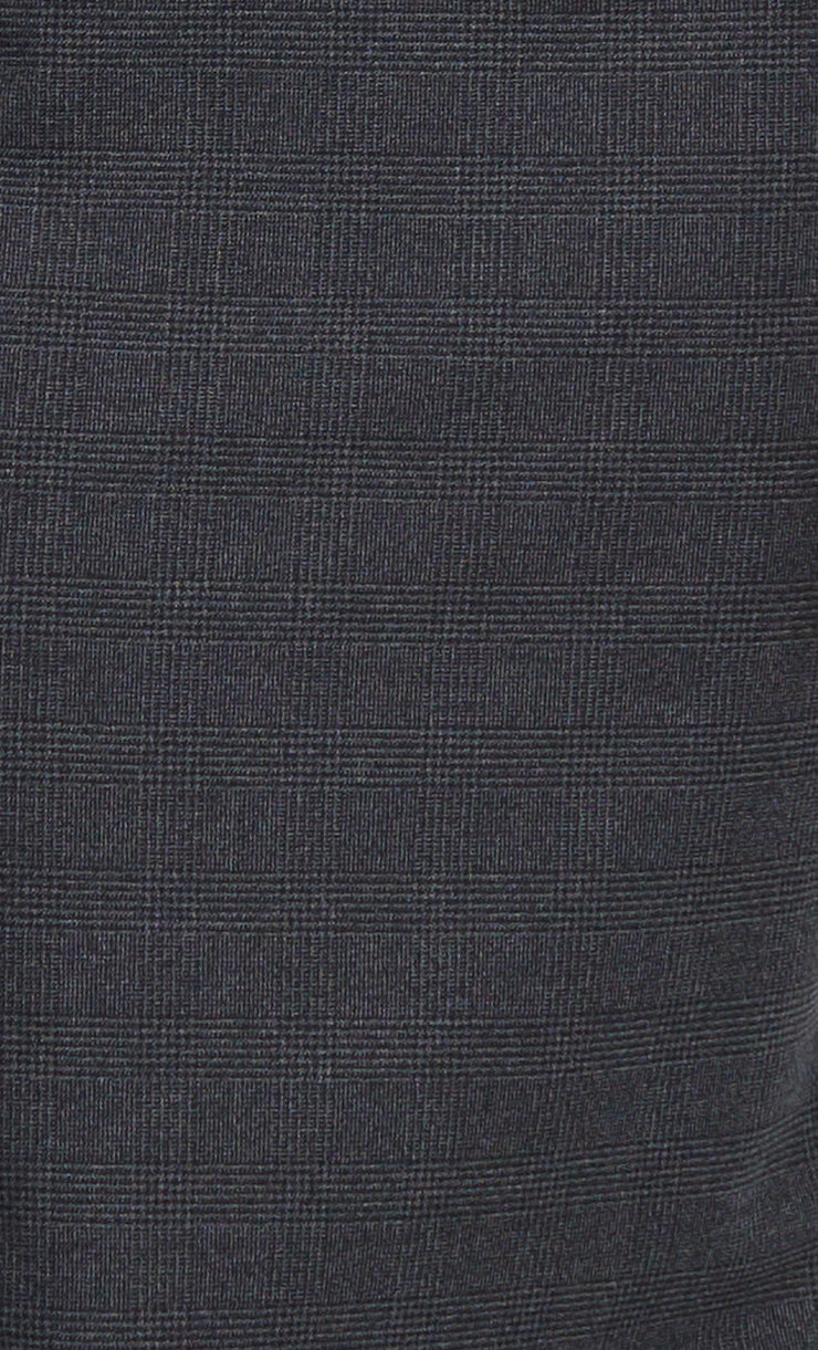 TALI TUCK BODICE  - CHECK